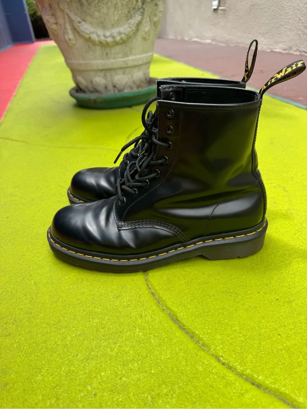 Dr. Martens 1460 Smooth Leather Boots Black Men’s US 10